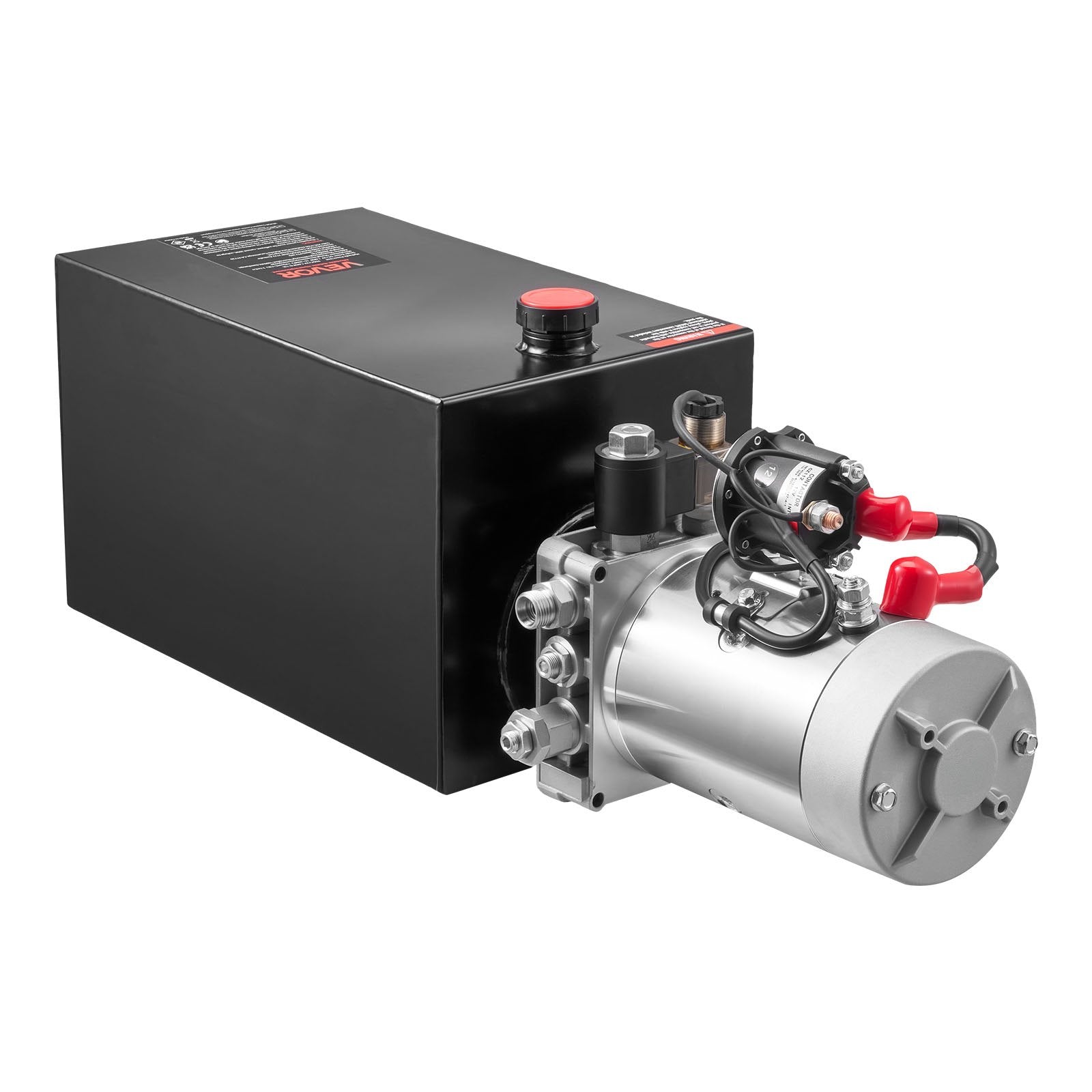 Hidraulinė stotelė VEVOR TDDC12V-1.6KW-D-10L, 10 l