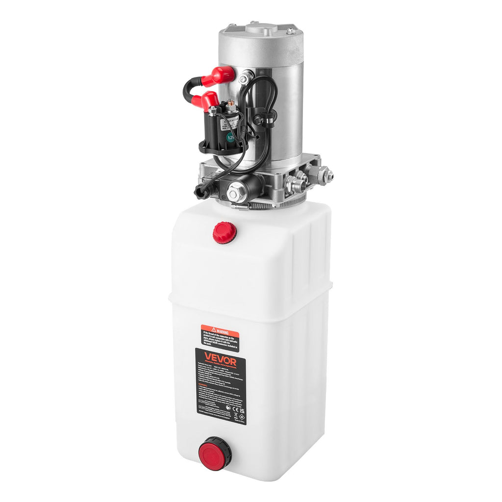 Hidraulinė stotelė VEVOR TDDC12V-1.6KW-D-6L, 12V 1.6kW