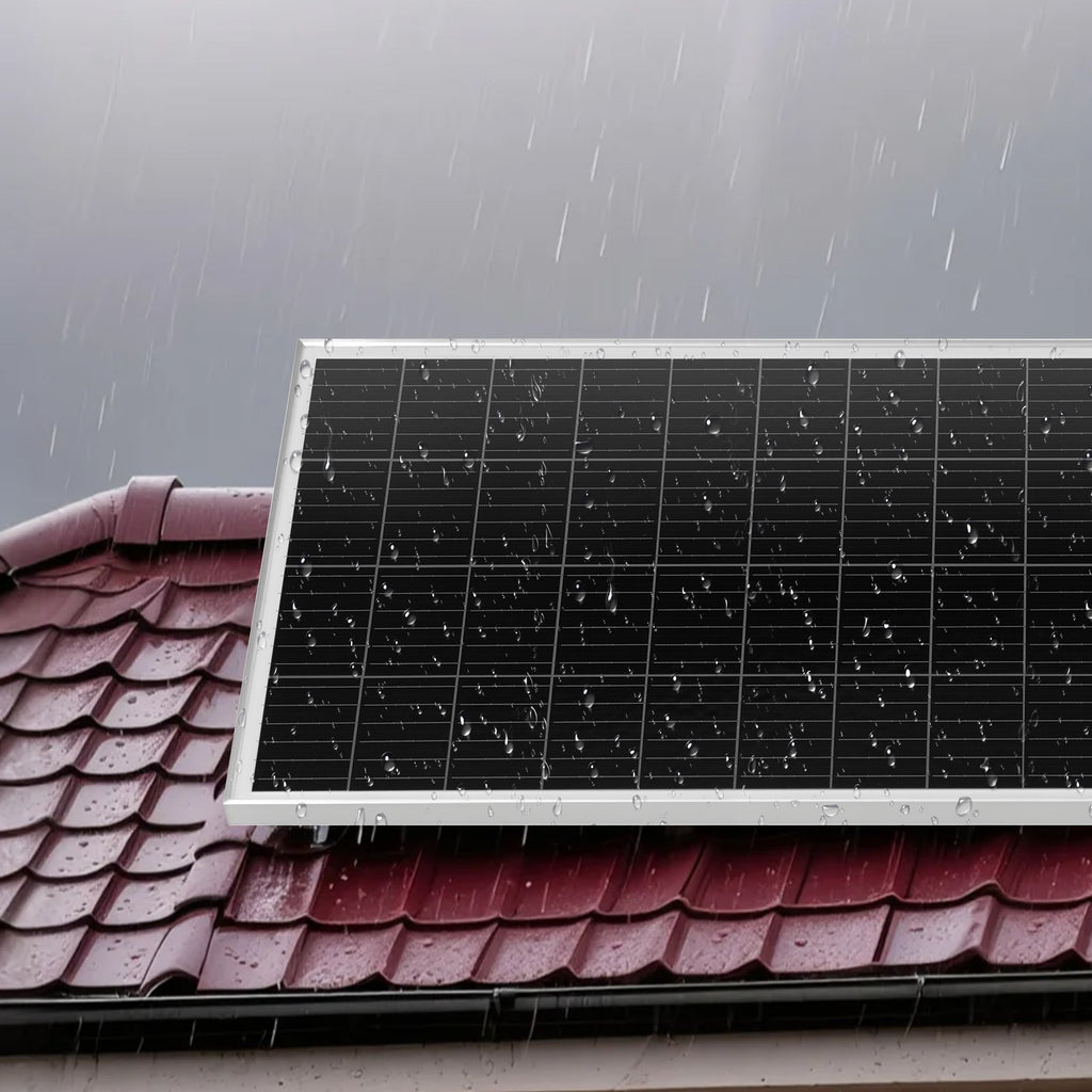 Saulės elektrinės komplektas VEVOR 400W 12V, su 200Ah LiFePO₄ akumuliatoriumi
