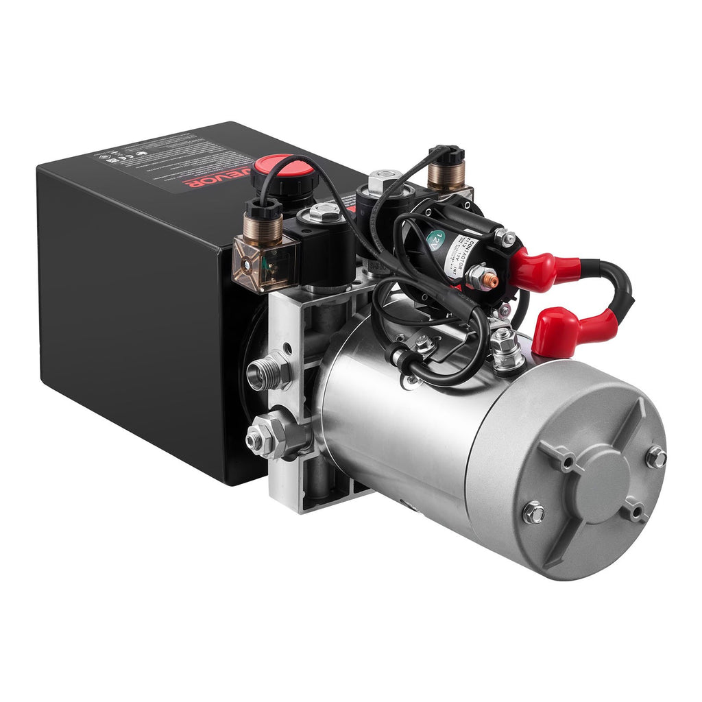 Hidraulinė stotelė VEVOR TDDC12V-1.6KW-S-4L, 4 l