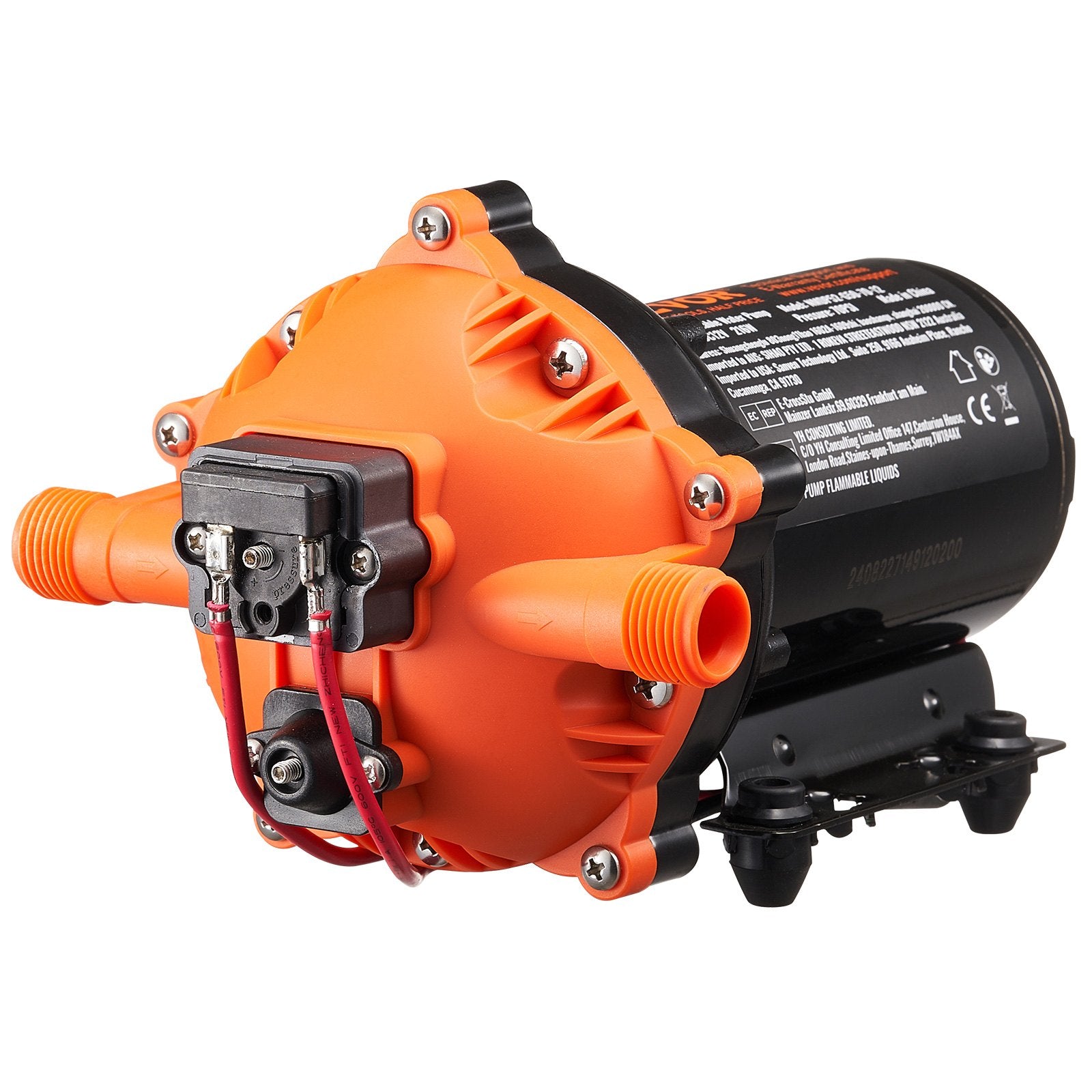 Membraninis vandens siurblys VEVOR NMDP52-G50-70-12, 18,93 l/min