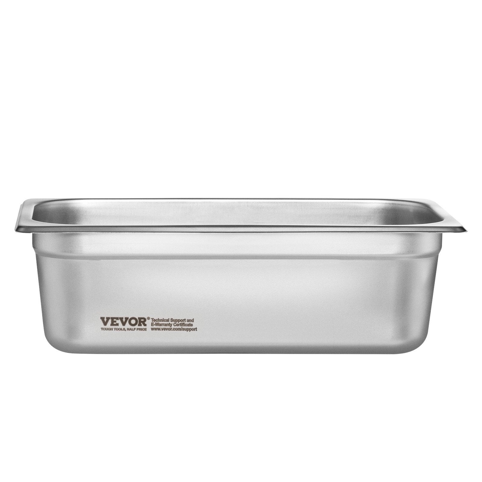 Gastronominiai indai VEVOR UCT8134-6, 1/3 GN, 6 vnt.
