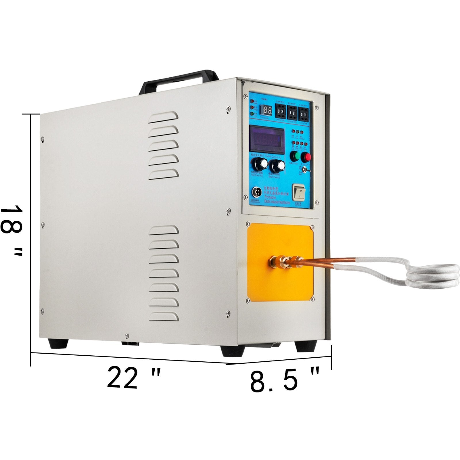 Aukšto dažnio indukcinis kaitintuvas VEVOR LH-15A, 15 kW