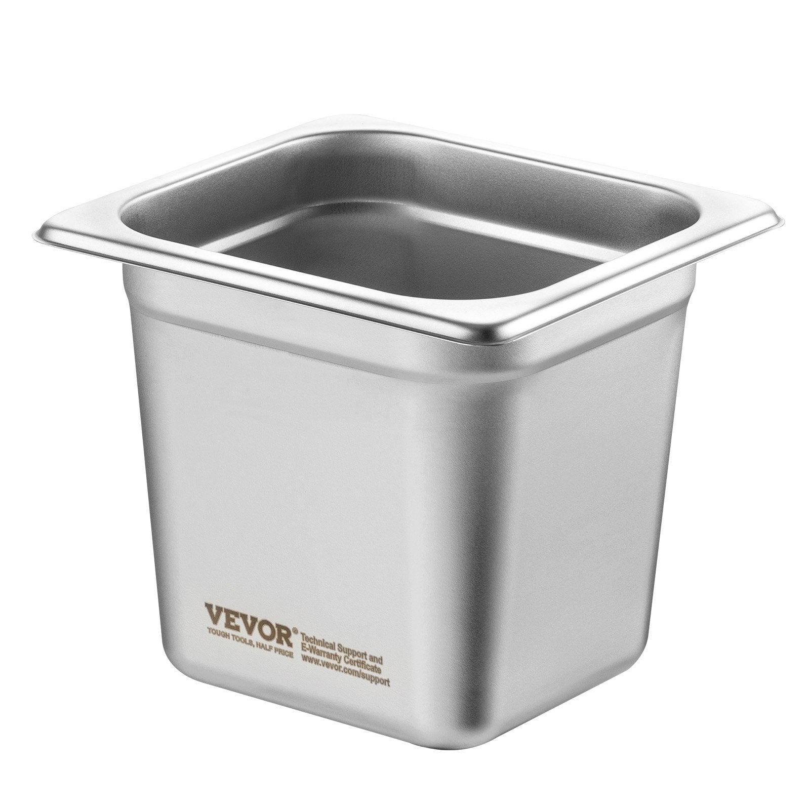 Gastronominiai indai VEVOR UCT8166-6, 1/6 dydžio