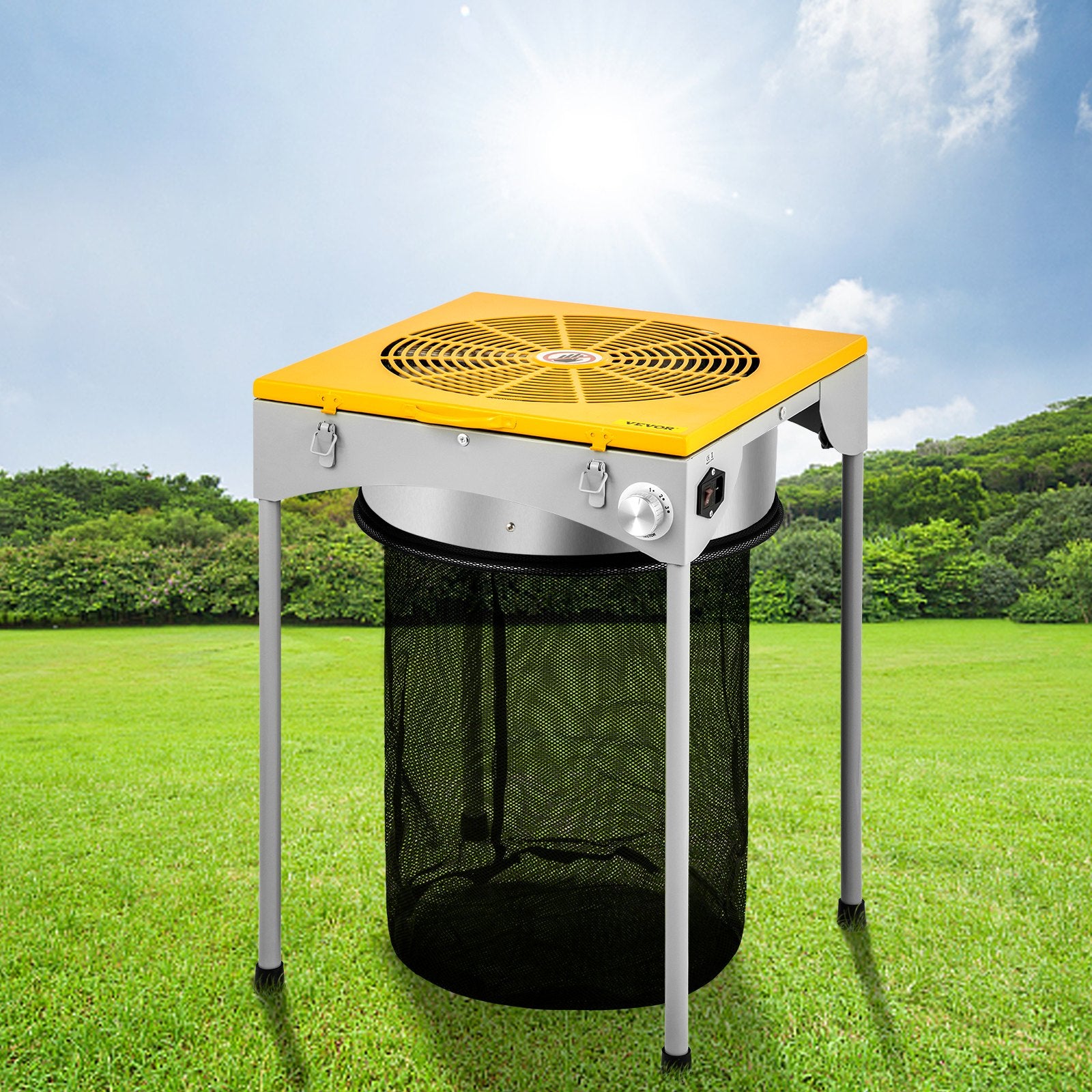 Elektrinis lapų ir žiedų trimeris VEVOR 45.7 cm, 60W