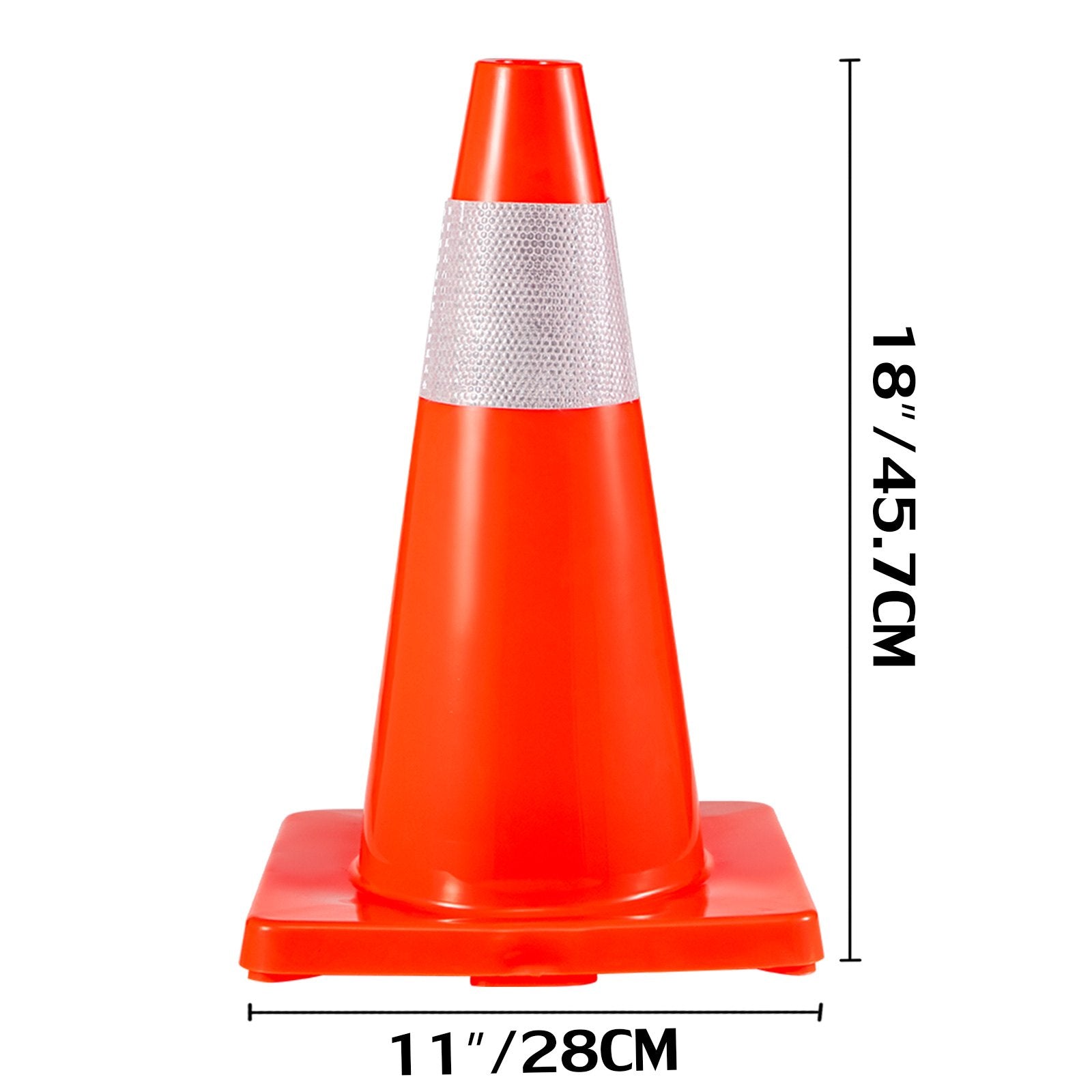 Kelio kūgiai VEVOR 20 vnt., 45 cm aukščio