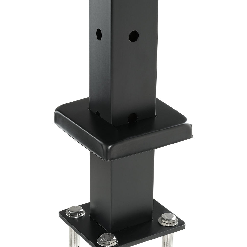 Kampinis trosinių turėklų stulpas VEVOR HR-016, 91,4 cm aukščio