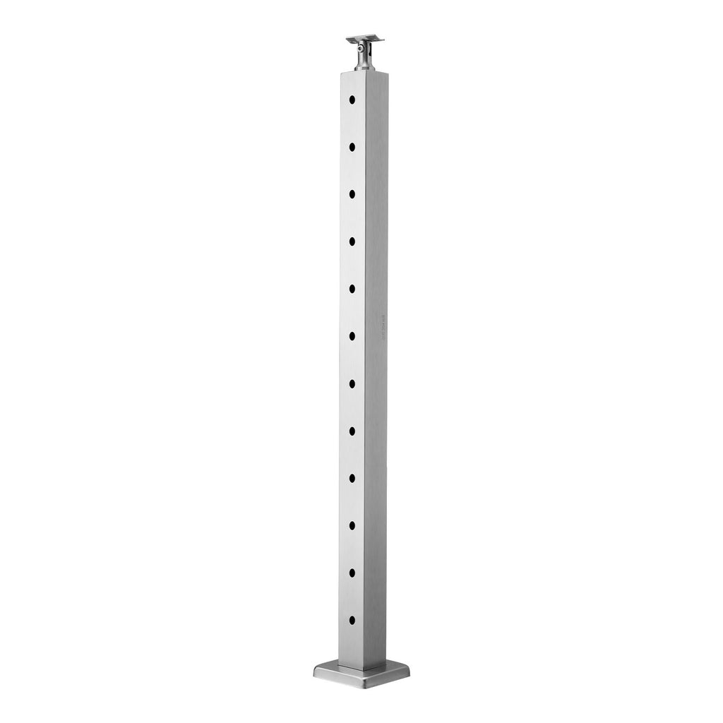 Trosinių turėklų stulpas VEVOR HR-023G, 106,7 cm aukščio
