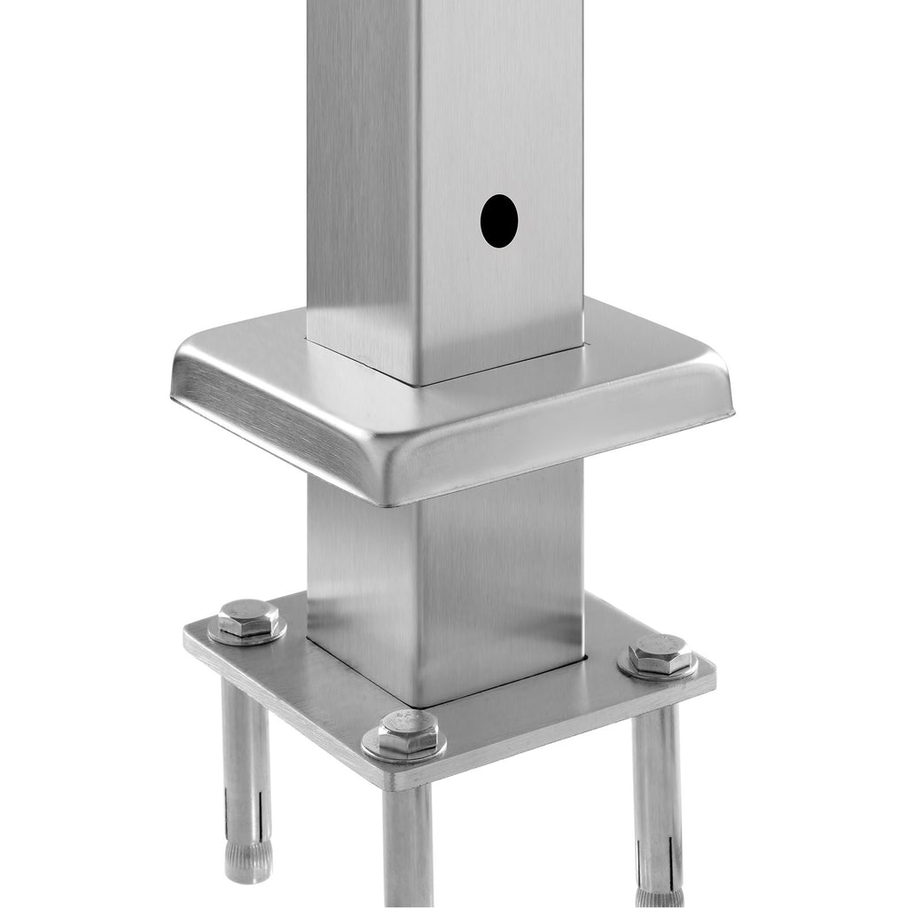 Trosinių turėklų stulpas VEVOR HR-012G, 91,4 cm aukščio