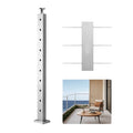 Turėklų stulpas VEVOR HR-022G, 91,4 cm aukščio