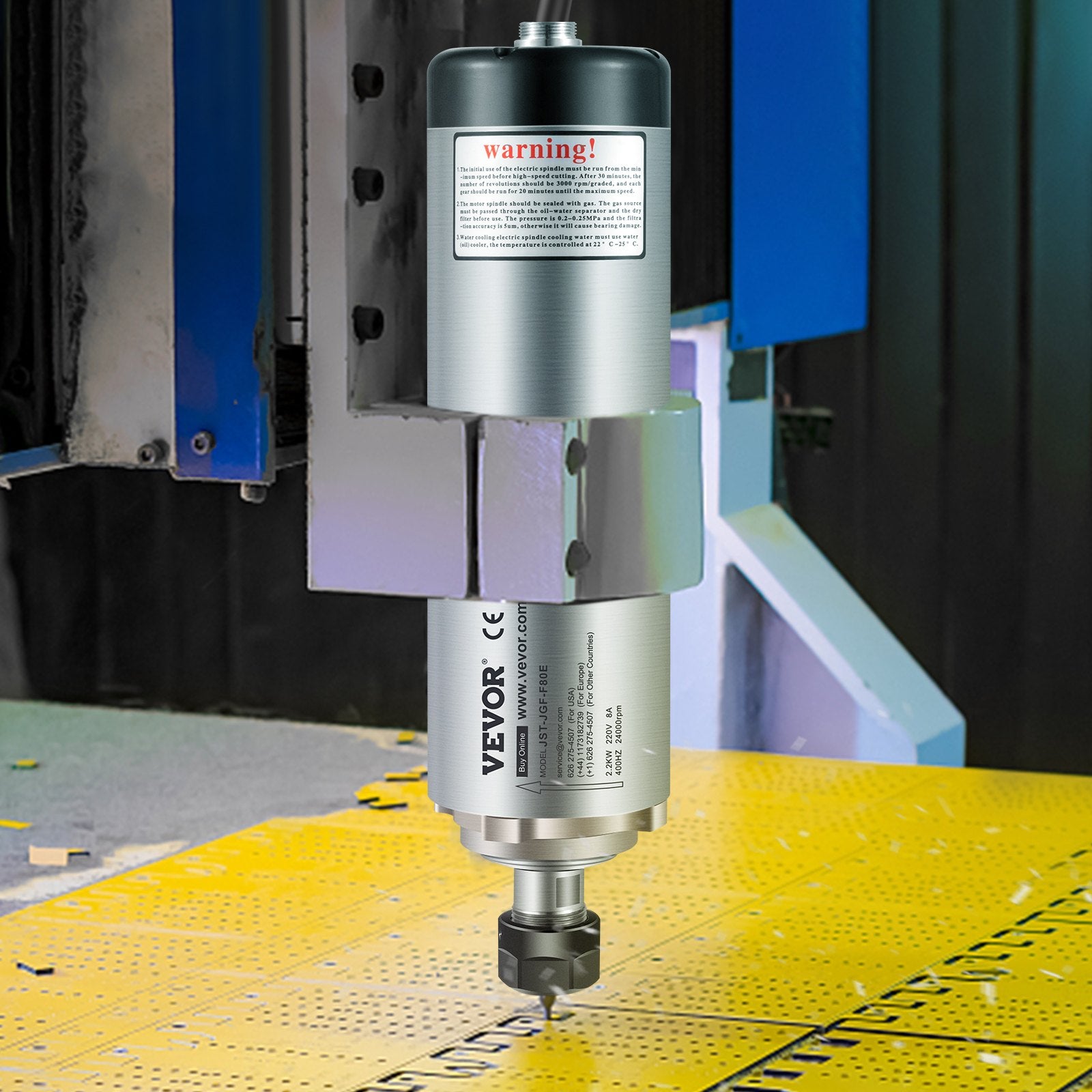 CNC špindelis VEVOR ER20, 2.2 kW
