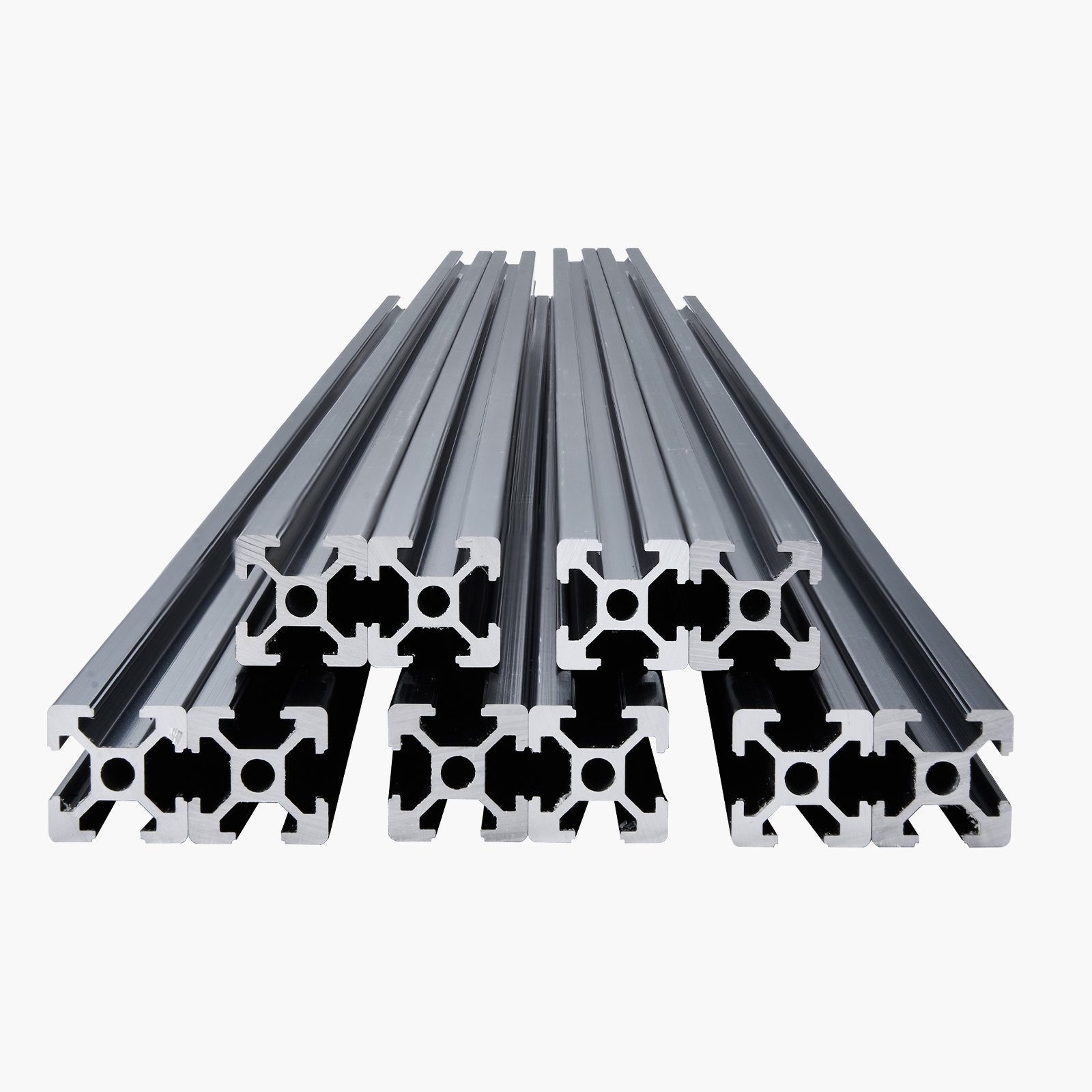 T formos aliuminio profilis VEVOR 2020-150-10, 1500 mm, 10 vnt.