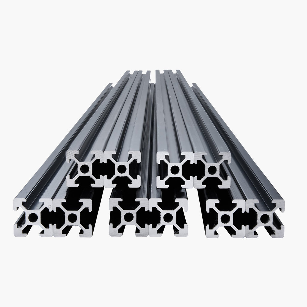 T formos aliuminio profilis VEVOR 2020-120-10, 1200 mm, 10 vnt.