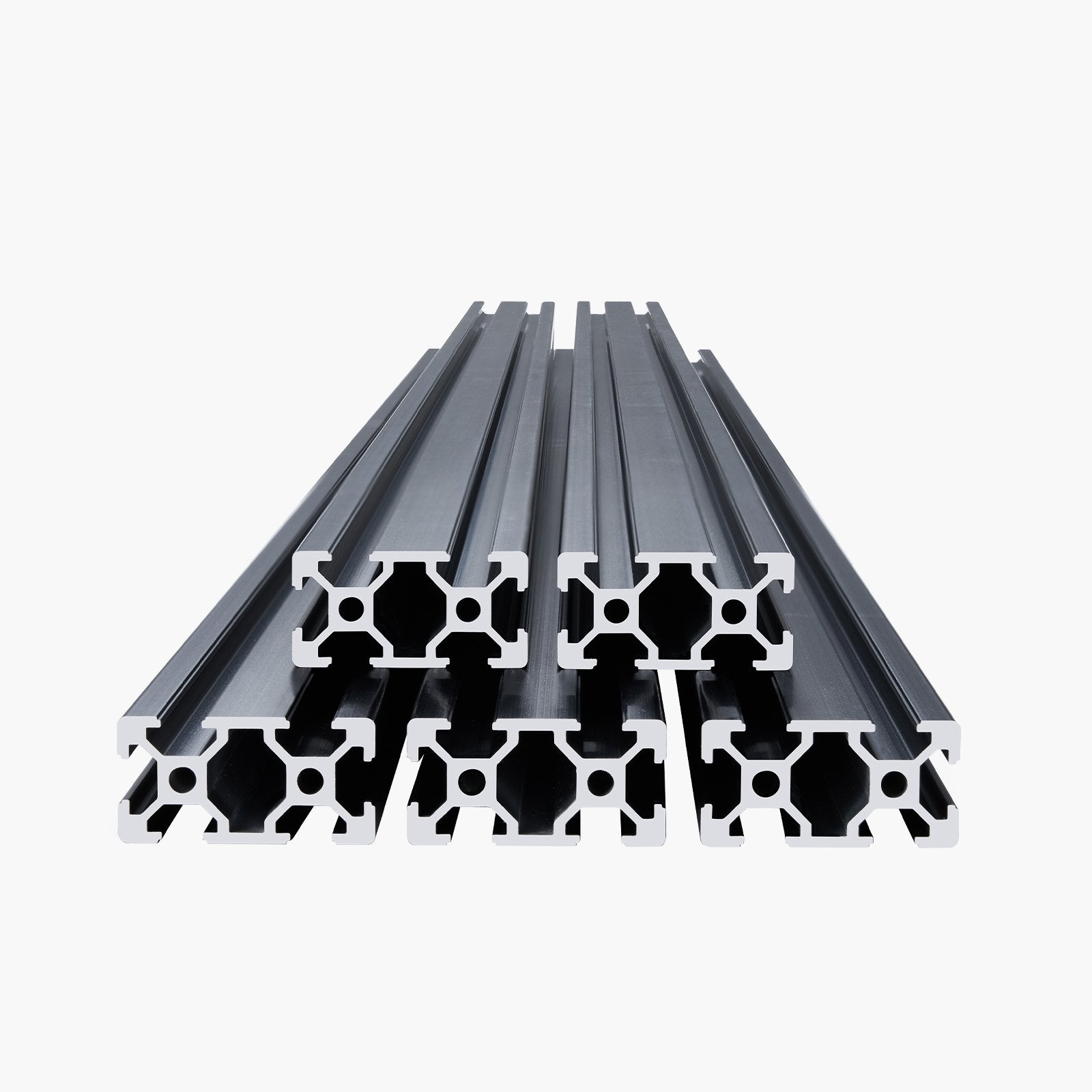 Aliuminio profilis VEVOR 2040 T-Slot, 2000 mm, 5 vnt.