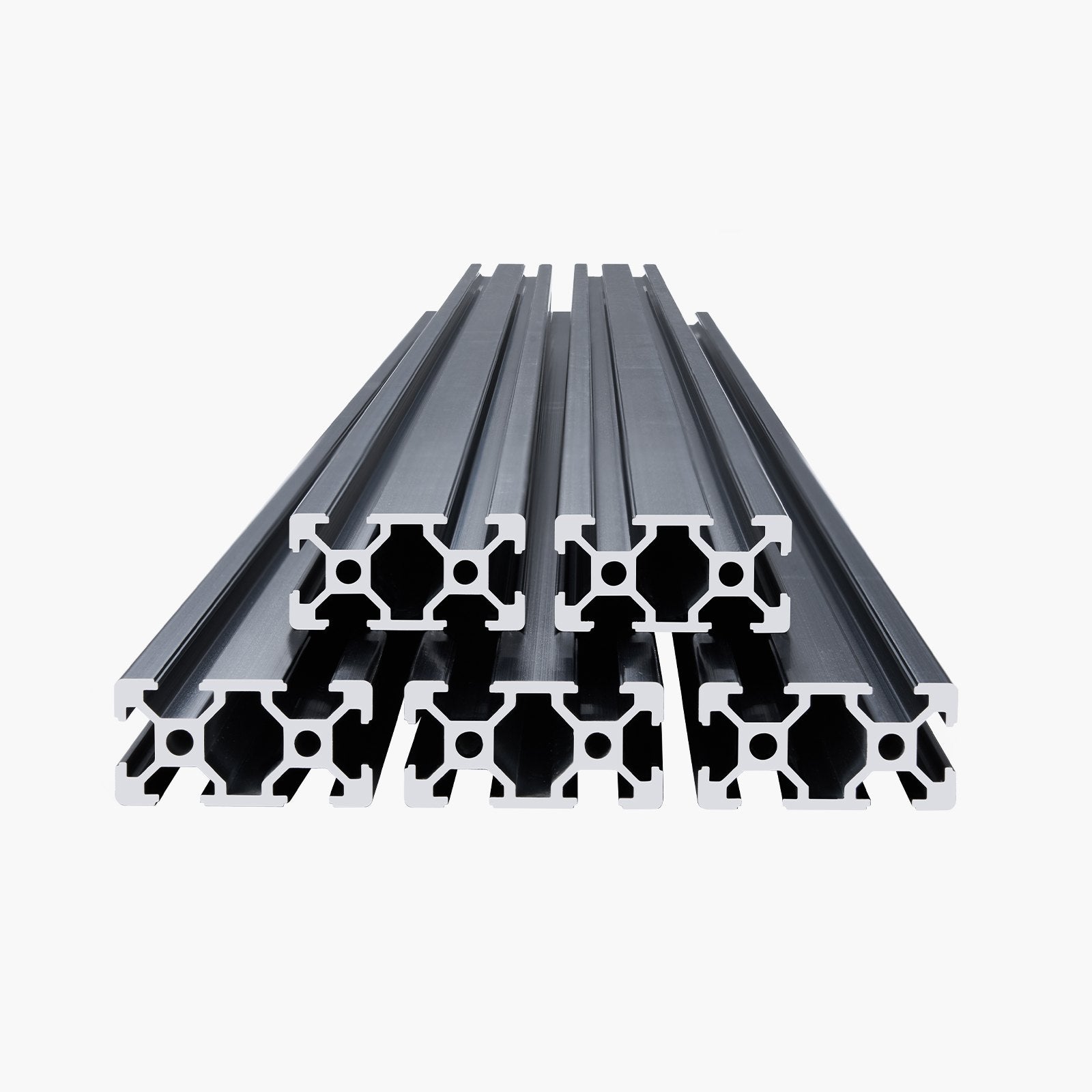 Aliuminio profilis VEVOR 2040, 1500 mm, 5 vnt.