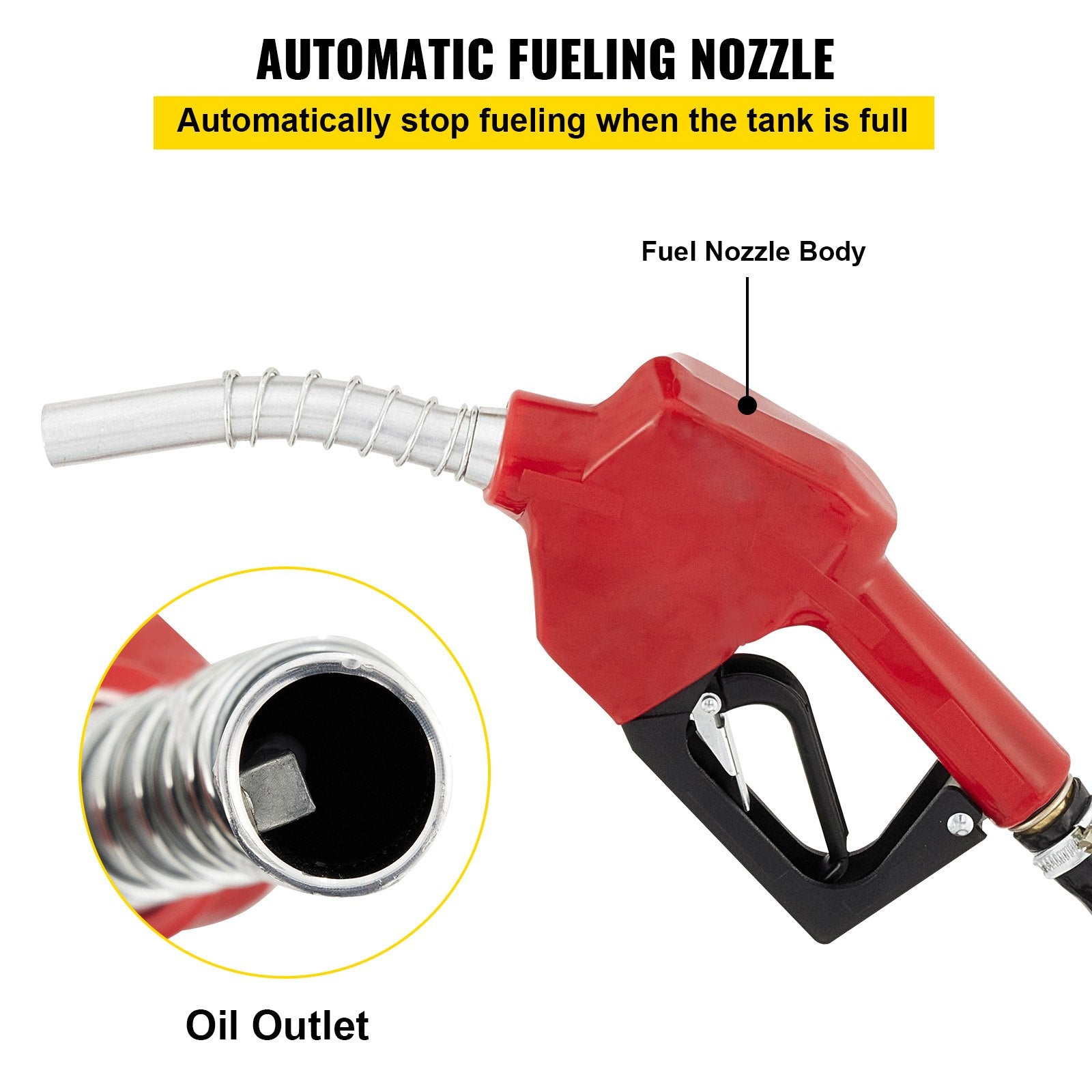 Dyzelino siurblys VEVOR VV-FTP-155, 40 l/min