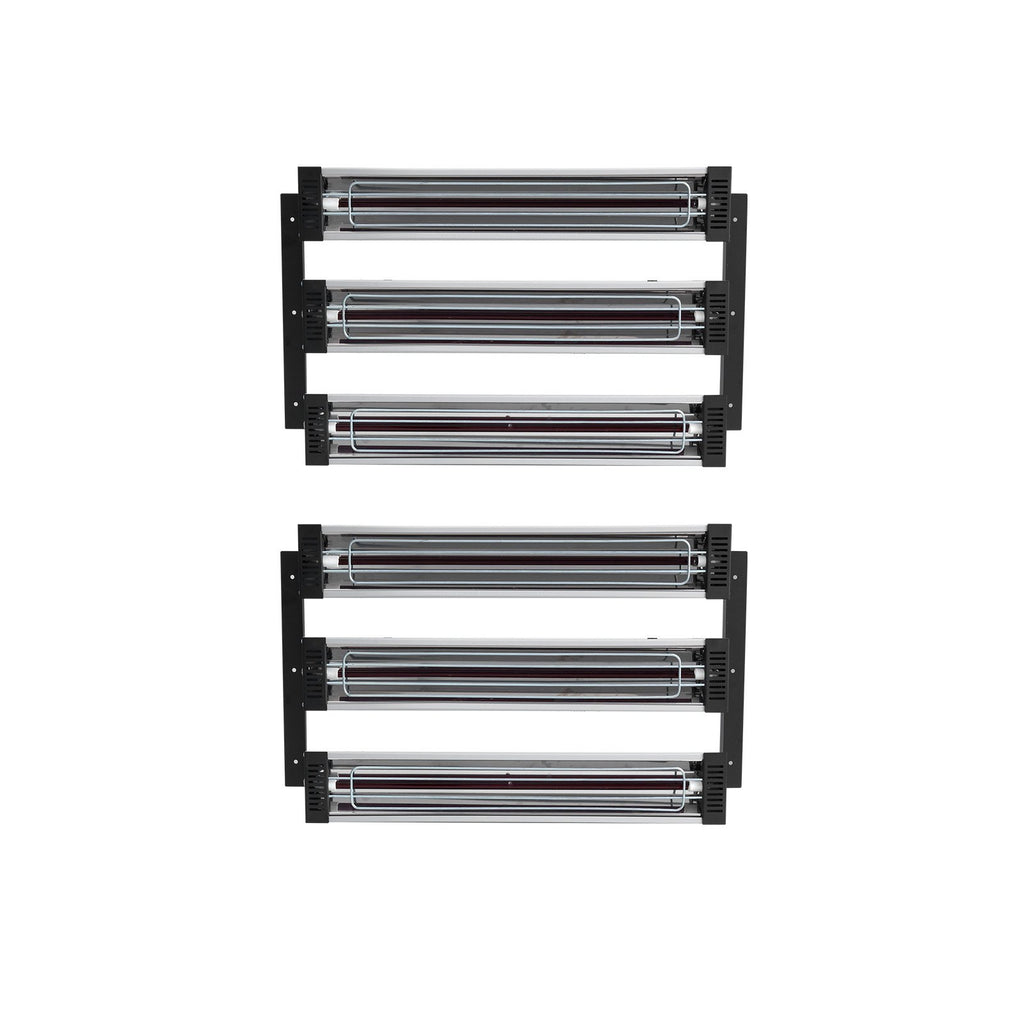Infraraudonųjų spindulių džiovinimo lempa VEVOR 2 x 3, 3000 W