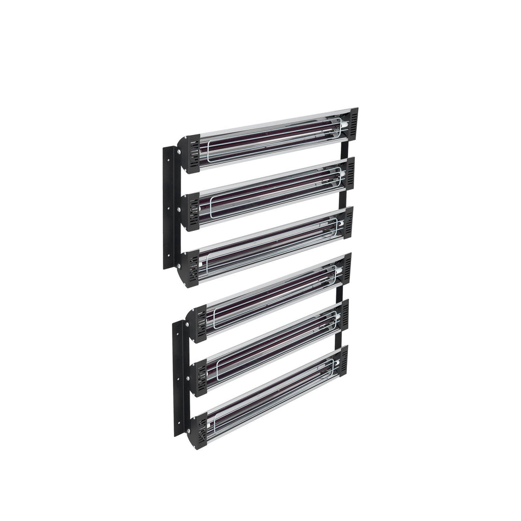Infraraudonųjų spindulių džiovinimo lempa VEVOR 2 x 3, 3000 W