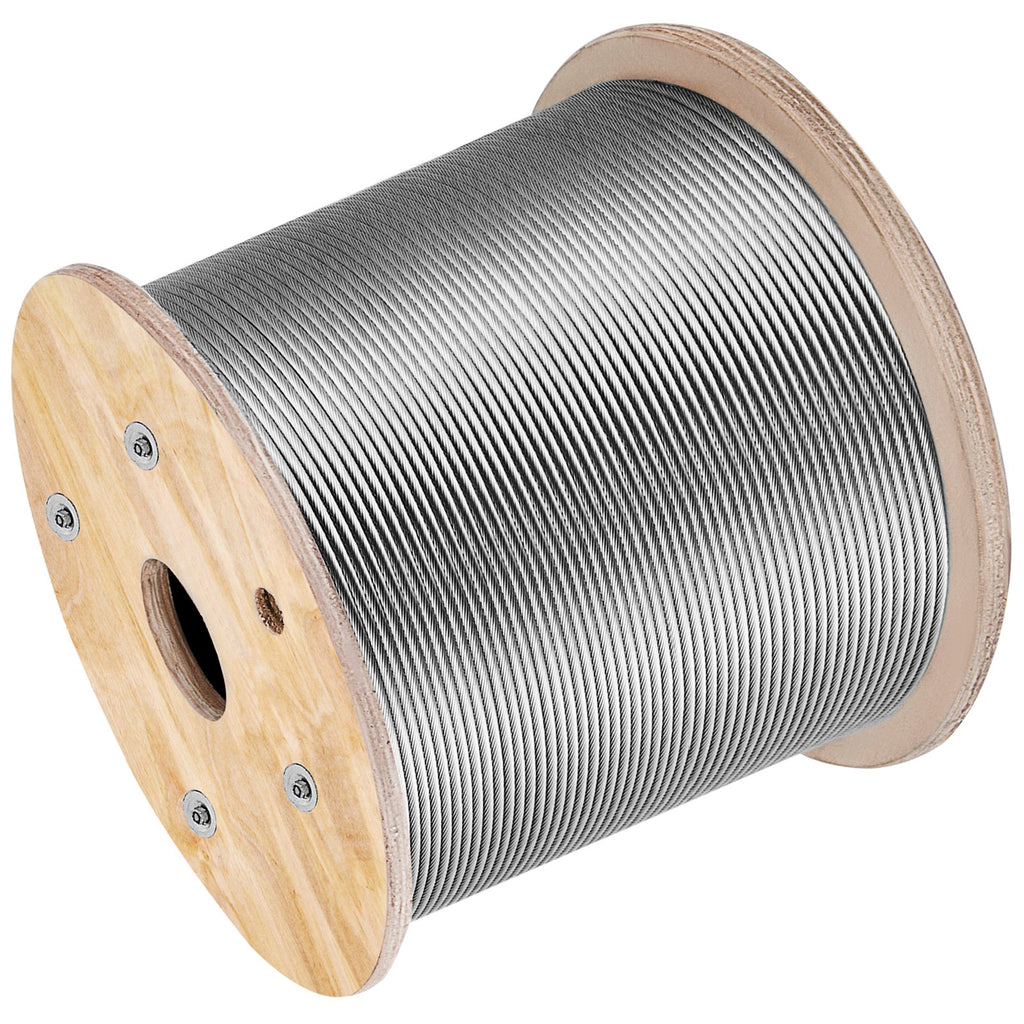Plieninis trosas VEVOR T316, 3,2 mm storio