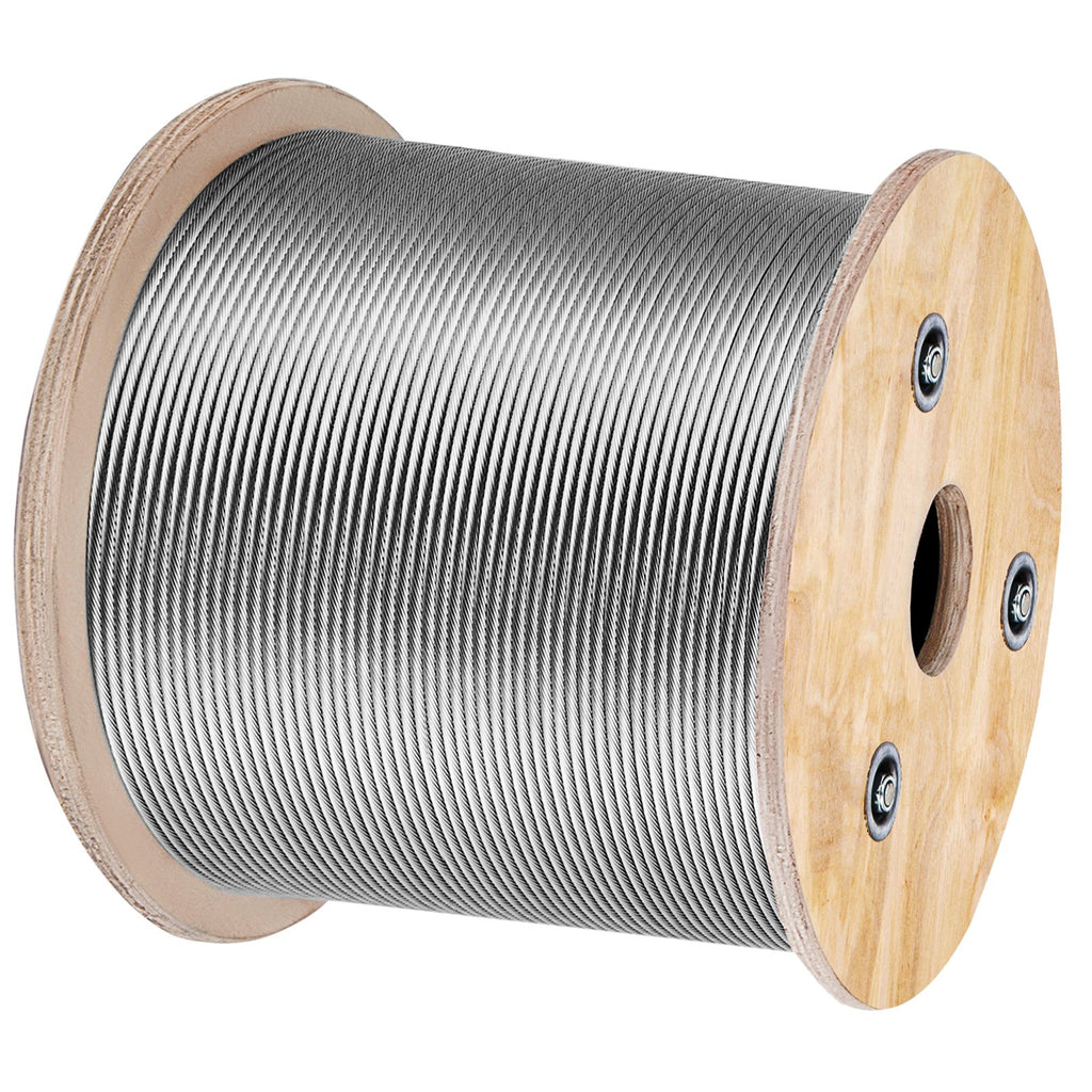 Plieninis trosas VEVOR T316, 3,2 mm skersmens