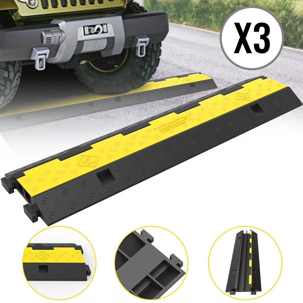 Kabelių apsauga VEVOR 101x24,5x5 cm (3 vnt.), 5 t apkrova