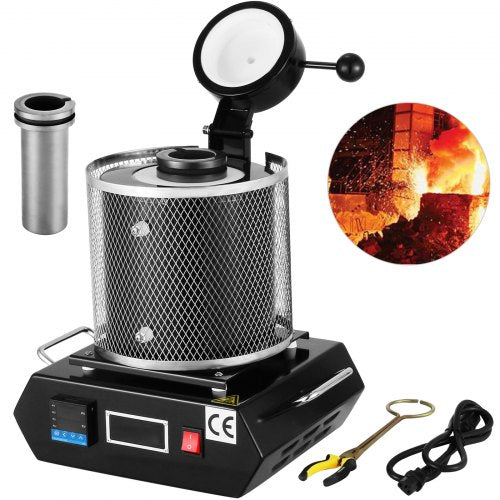 Metalo lydymo krosnis VEVOR 3KG, 2100W