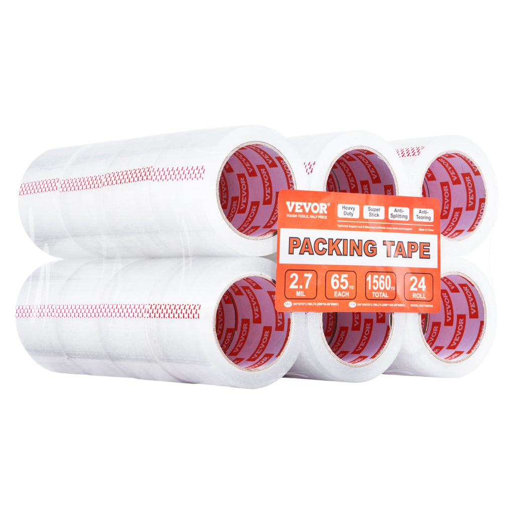 Pakavimo juosta VEVOR ID277665P24, 24 ritinių rinkinys