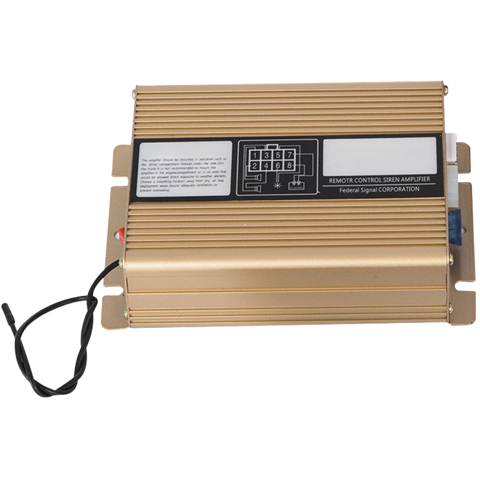 Automobilinė sirena su garsiakalbiu VEVOR 200W, 130 dB