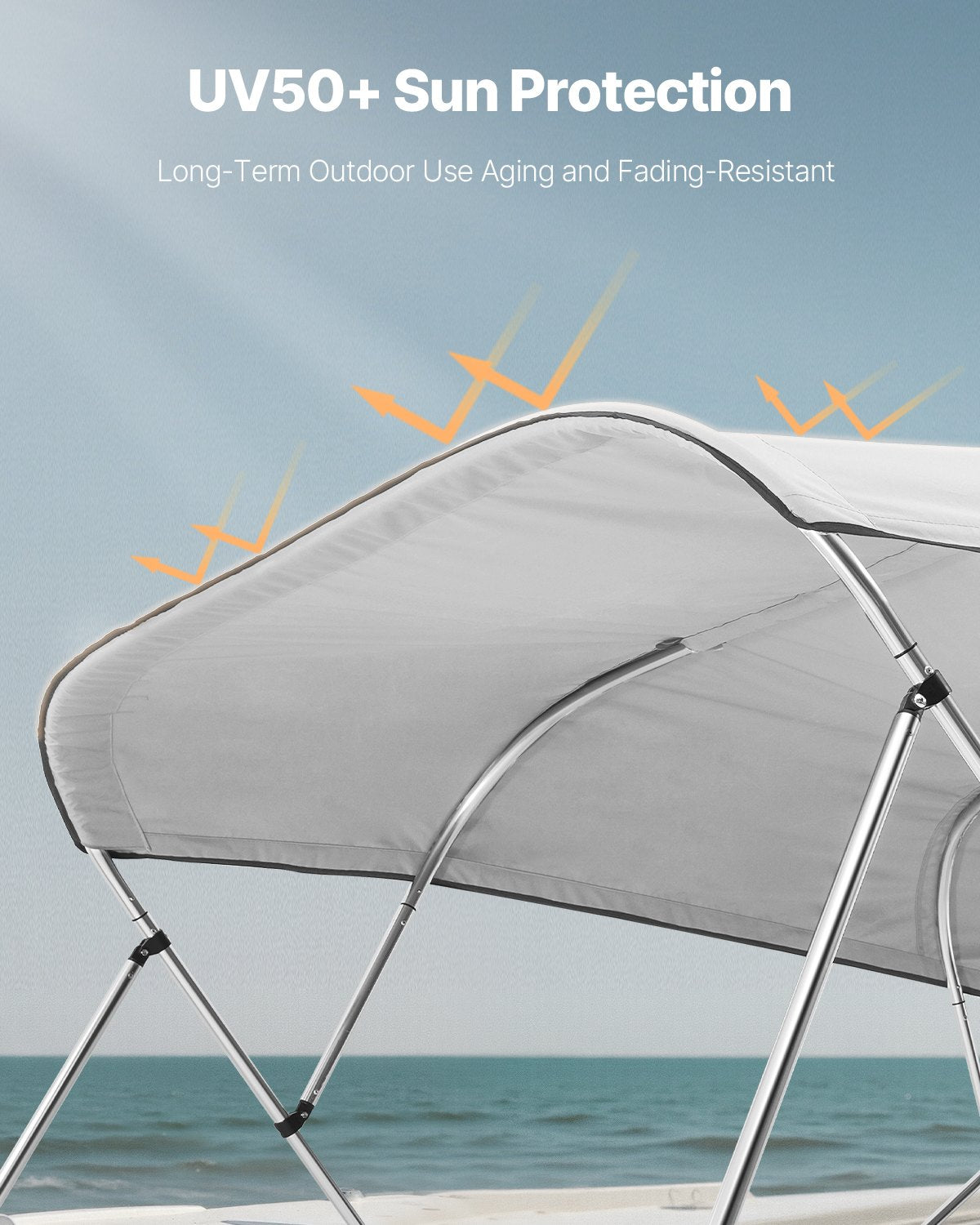 Valties stogelis VEVOR 4BMN97103TENT, 244 x 246-262 cm