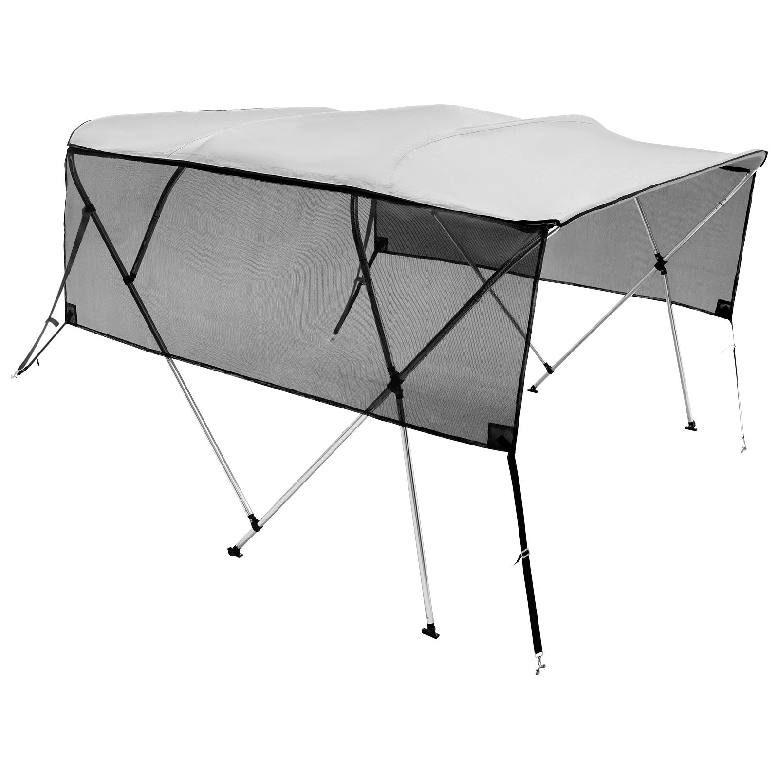 Bimini tentas valtims VEVOR 4 Bow, 216–228 cm pločio