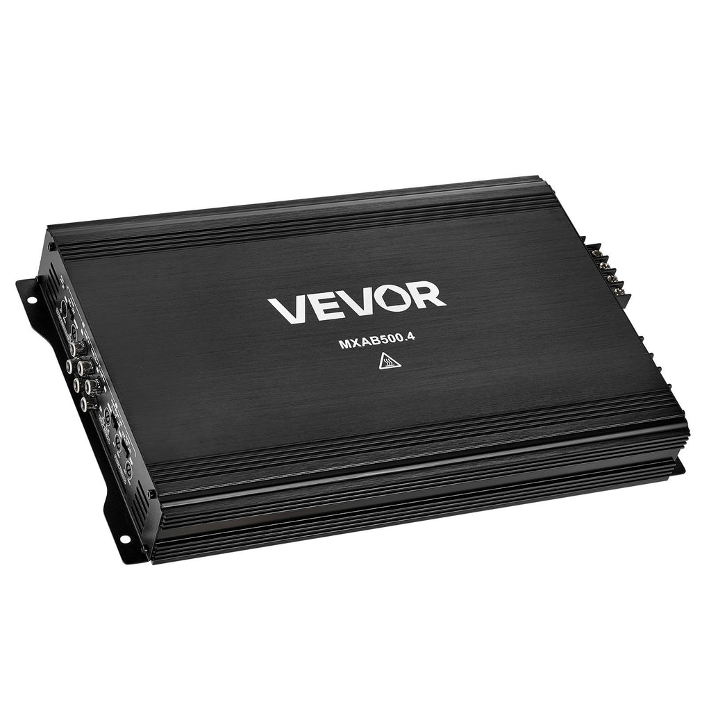 Automobilinis garso stiprintuvas VEVOR MXAB500.4, 4 kanalų, 2000W