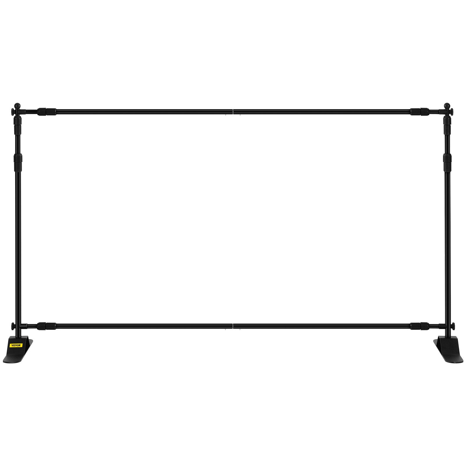 Foto sienelės stovas VEVOR 2.44 m, 4 vnt. komplektas