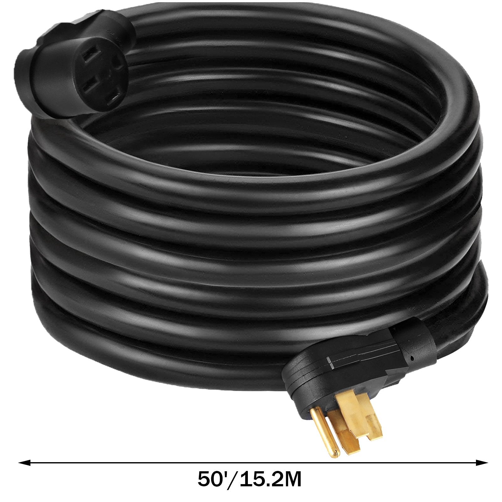 RV prailginimo laidas, 15 m, 40A, 8AWG/4C.