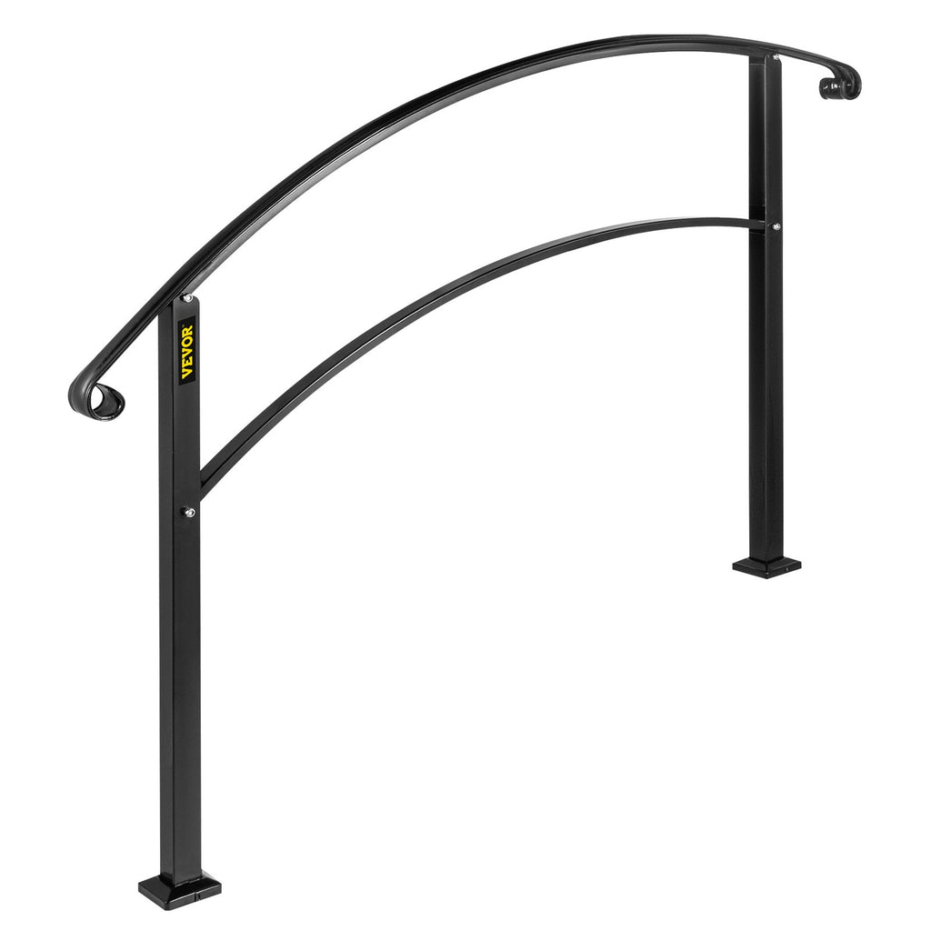 Lauko laiptų turėklas VEVOR LTFSHS-5FT, 5 pakopoms