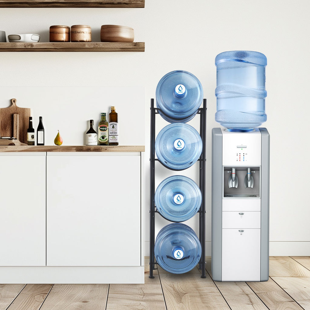 Vandens butelių stovas VEVOR 4 Water Bottle Rack-B, 4 aukštų