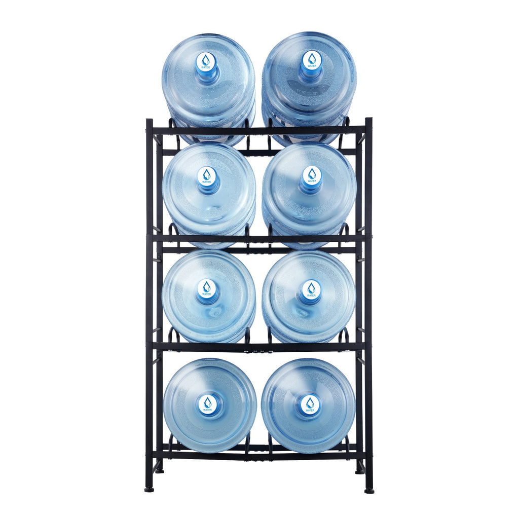 Vandens butelių stovas VEVOR 8 Water Bottle Rack-B, 4 aukštų