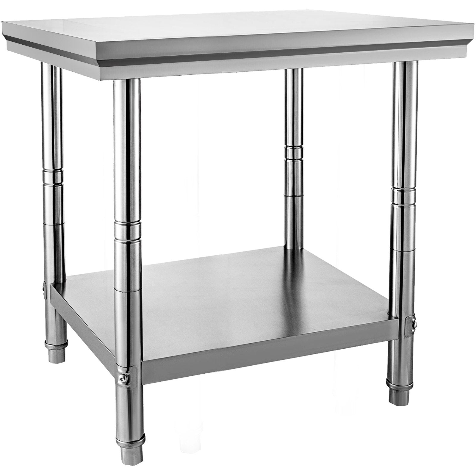 Nerūdijančio plieno paruošimo stalas VEVOR GZT76*60*80, 317 kg apkrova