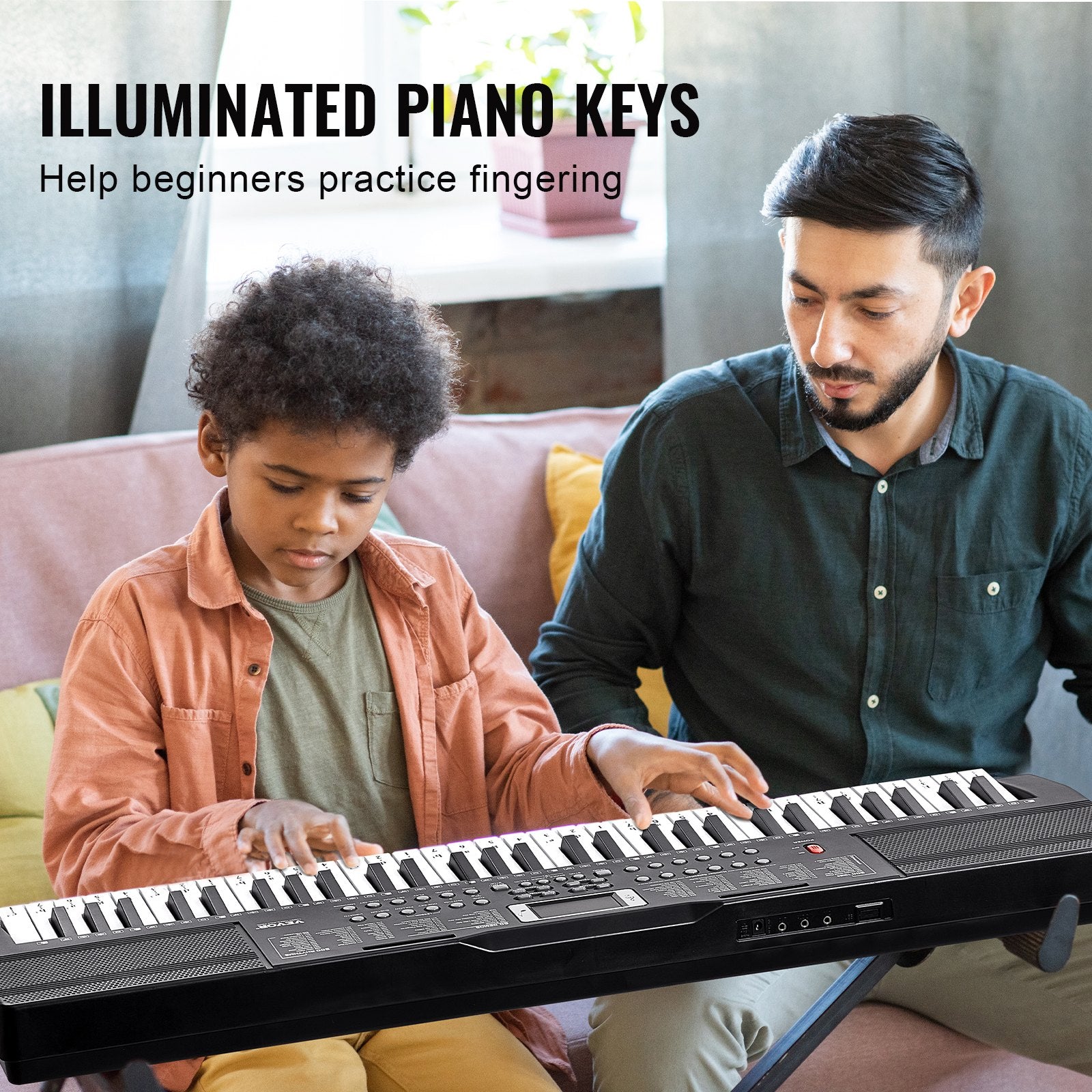 Skaitmeninis pianinas VEVOR BD-663, 61 klavišas