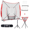 Beisbolo ir softbolo treniruočių tinklas VEVOR YC-SS-BN005, 213x213 cm