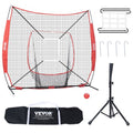 Beisbolo ir minkštasvydžio treniruočių tinklas VEVOR YC-SS-BN004, 213x213 cm