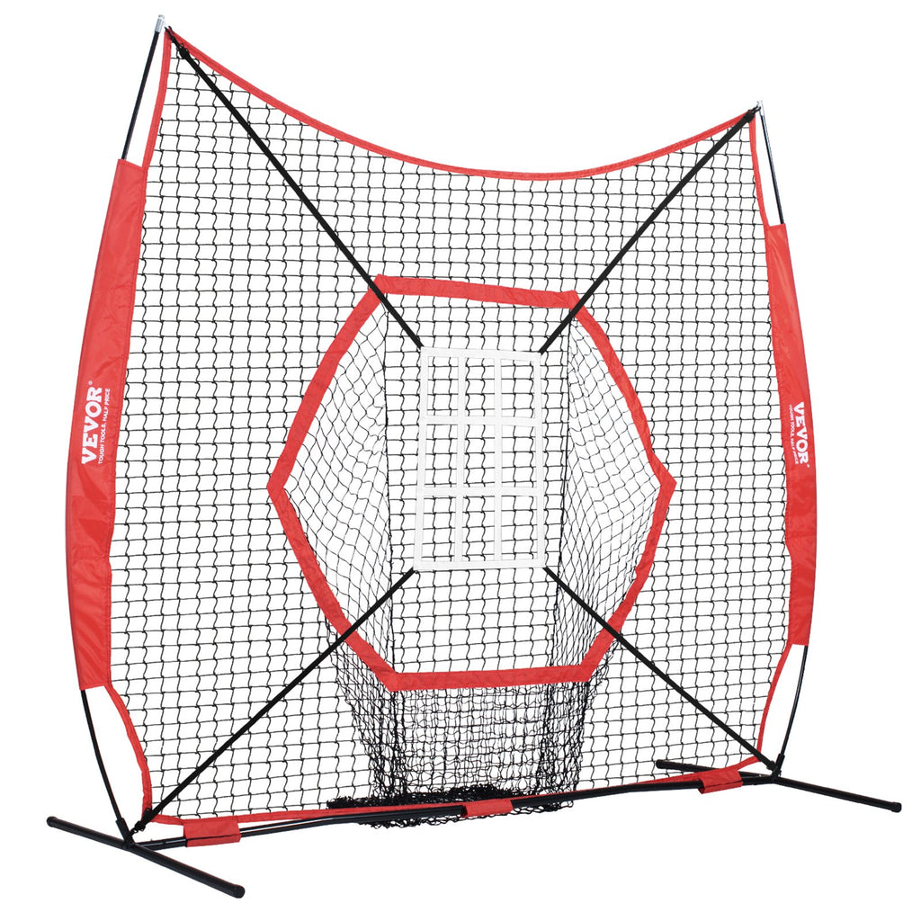 Beisbolo ir softbolo treniruočių tinklas VEVOR YC-SS-BN003, 213x213 cm