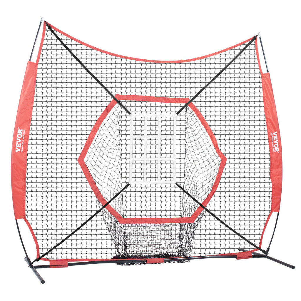 Beisbolo ir softbolo treniruočių tinklas VEVOR YC-SS-BN003, 213x213 cm