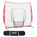 Beisbolo ir softbolo treniruočių tinklas VEVOR YC-SS-BN002, 213,4 x 213,4 cm