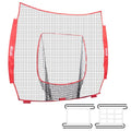Beisbolo ir softbolo treniruočių tinklas VEVOR YC-SS-BN007, 213x213 cm