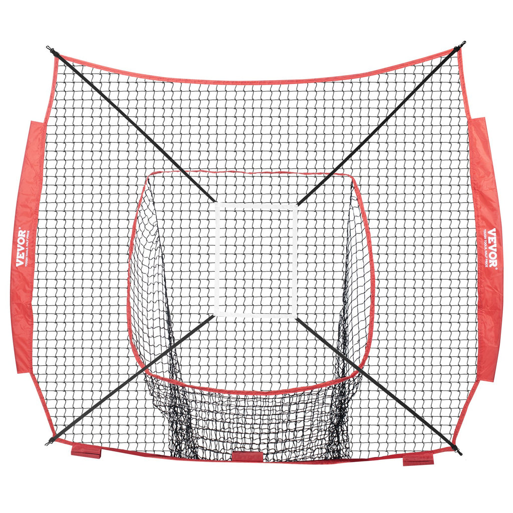 Beisbolo ir softbolo treniruočių tinklas VEVOR YC-SS-BN007, 213x213 cm