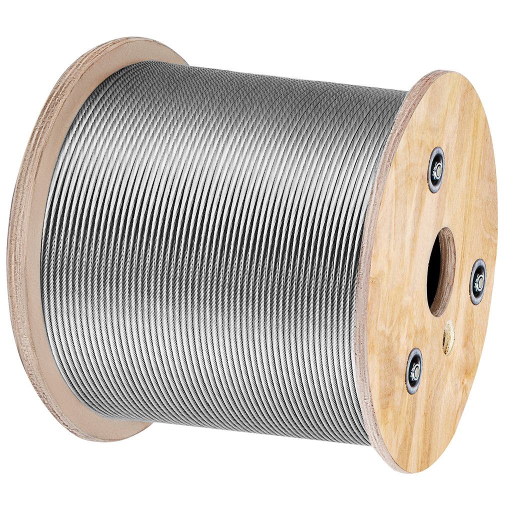 Plieninis trosas VEVOR T304, 150 m