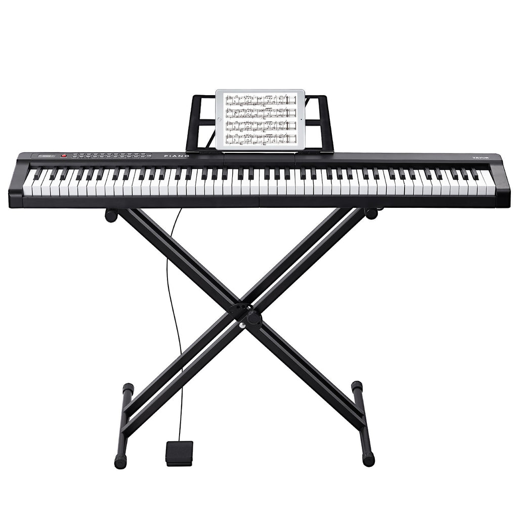 Skaitmeninis pianinas VEVOR BD-881D, 88 pusiau pasunkinti klavišai