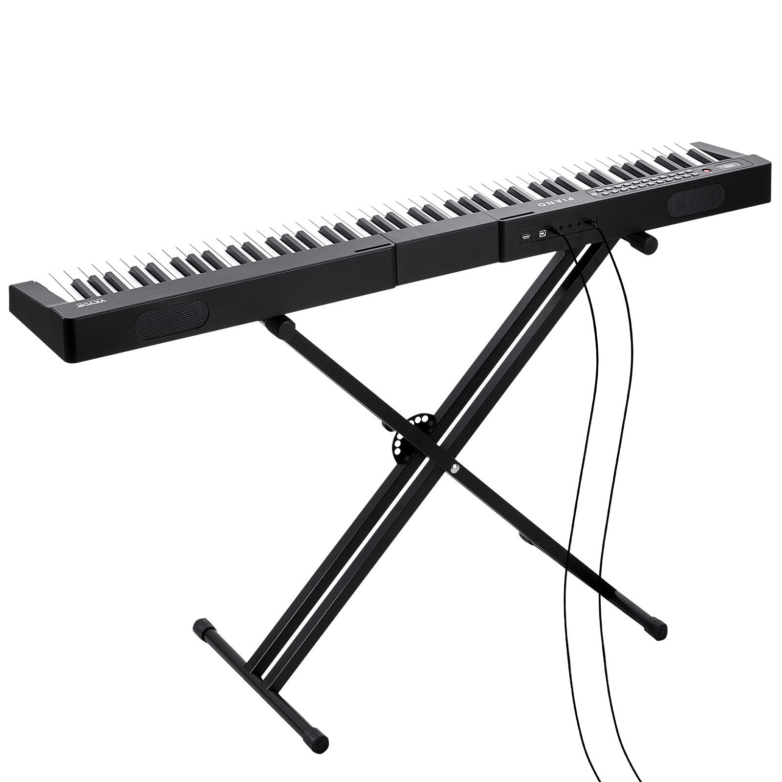 Skaitmeninis pianinas VEVOR BD-881D, 88 pusiau pasunkinti klavišai