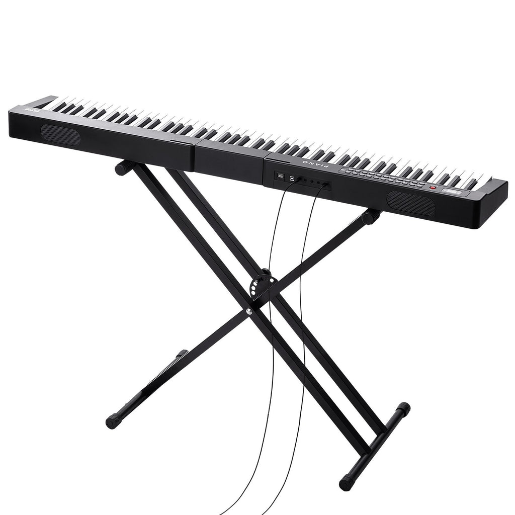 Skaitmeninis pianinas VEVOR BD-881D, 88 pusiau pasunkinti klavišai