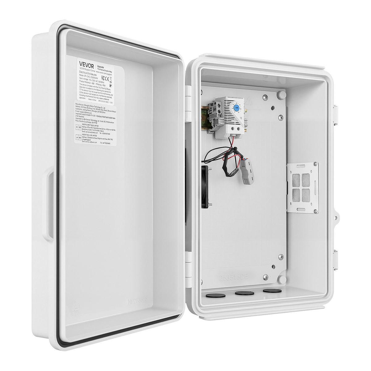 Lauko elektros dėžė VEVOR SP-CAG-253515HW, 360 x 275 x 150 mm, IP65